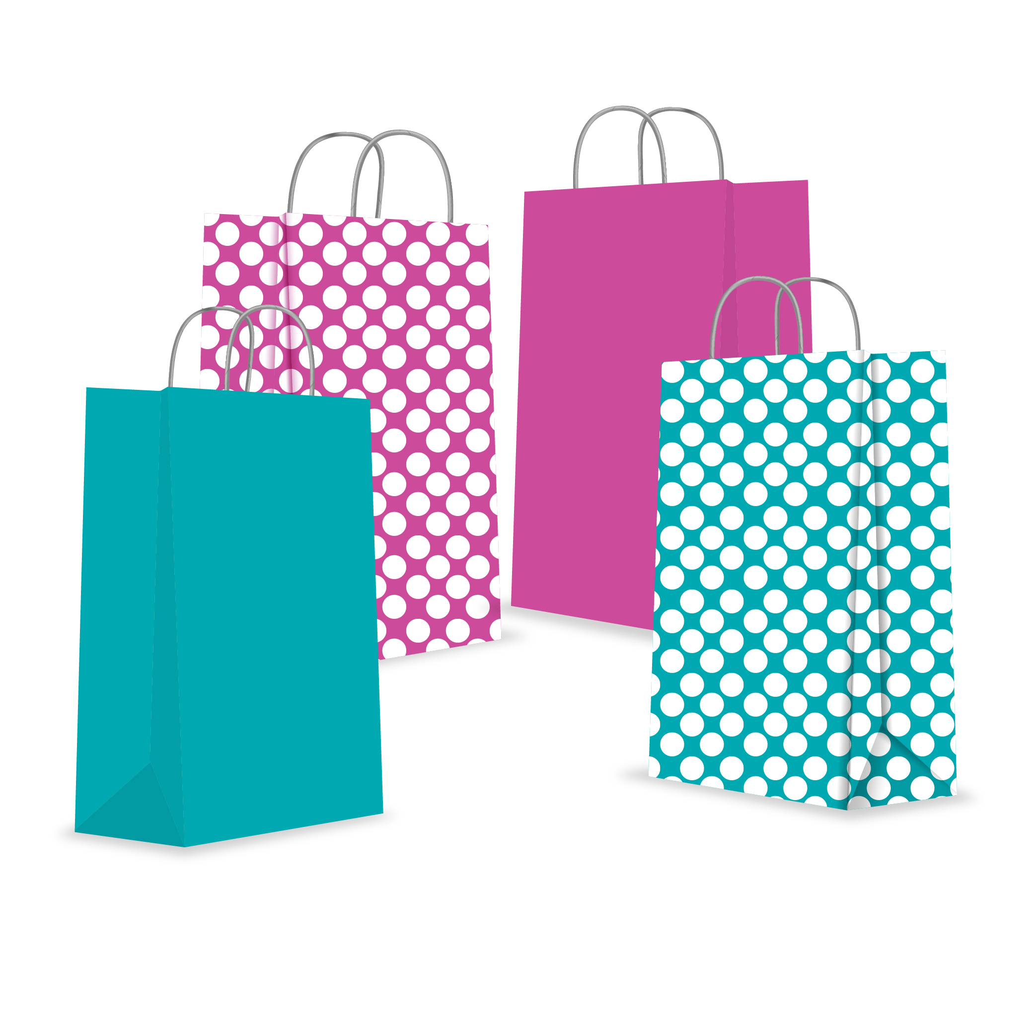 Paper Bag Dotted Bag